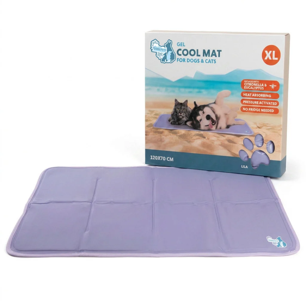 Coolpets Gel Cooling Mat Lila - Afbeelding 8