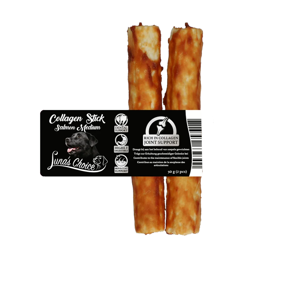 Luna's Choice Collagen Chews Stick Zalm - Afbeelding 3