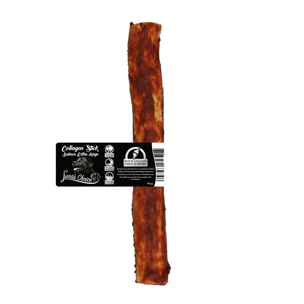 Luna's Choice Collagen Chews Stick Zalm - Afbeelding 5