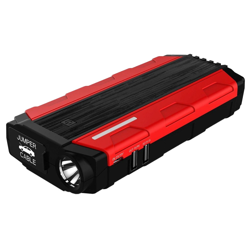 Einhell Powerbank 7500 mAh CE-JS 8 Zwart/Rood + Jumpstarter - Afbeelding 2
